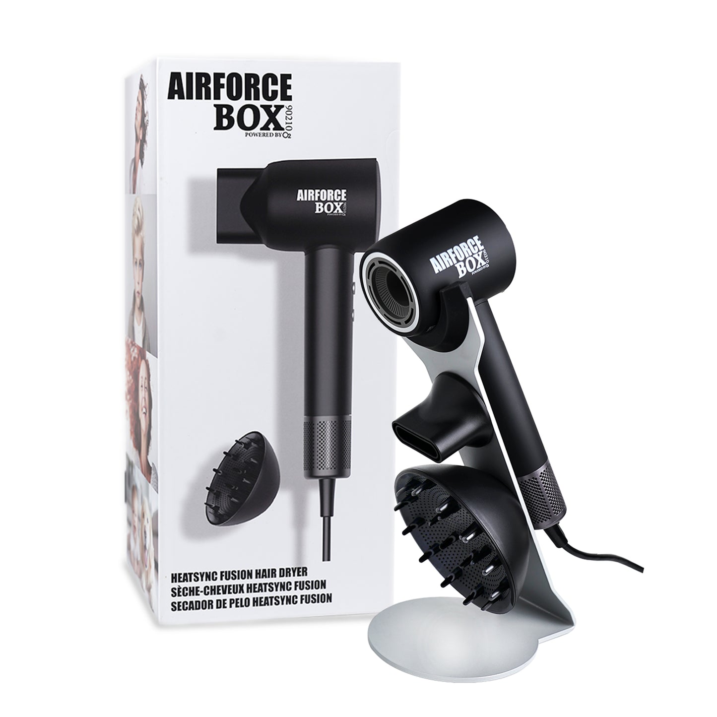 AIRFORCE Hair Dryer Docking Station