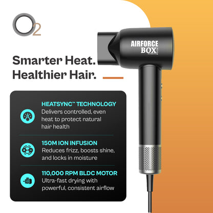 AIRFORCE HEATSYNC Fusion Hair Dryer