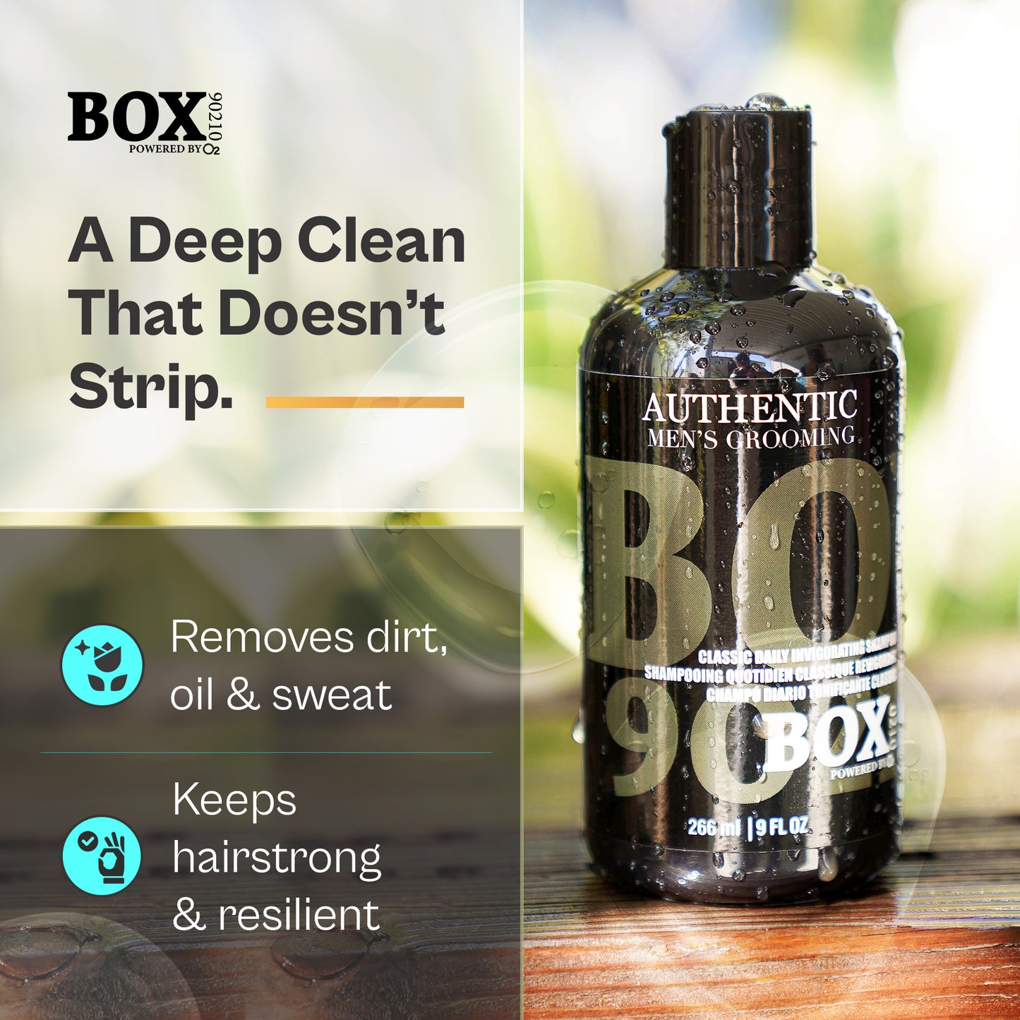 BOX90210 Classic Invigorating Daily Shampoo 266mL|9oz.