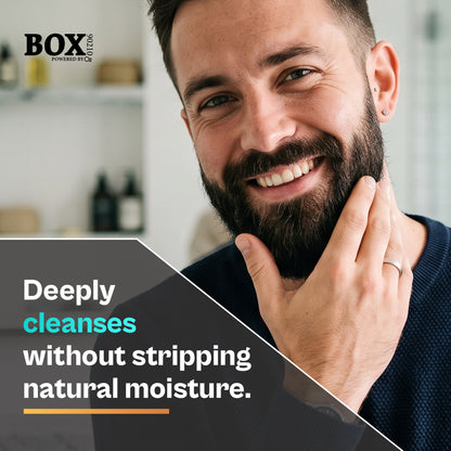 BOX90210 Hydrating Beard Wash 250 ml | 8.5 FL OZ.