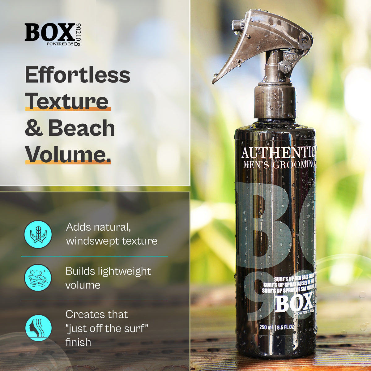 BOX90210 Surf's Up Sea Salt Spray 250mL|8.5oz.