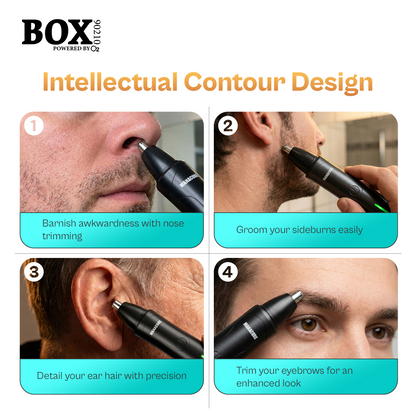 BOX90210 MANACURE ELECTRICAL NOSE & EAR TRIMMER