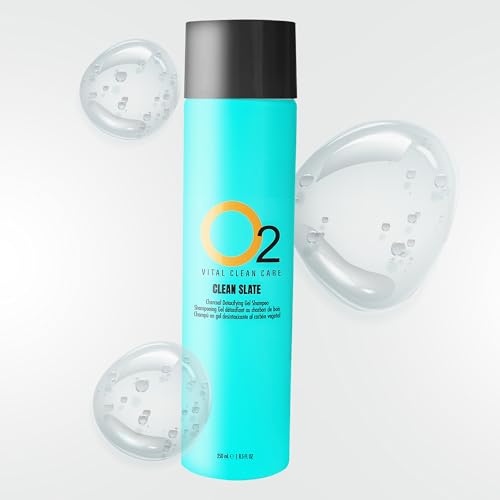 CLEAN SLATE Charcoal Detoxifying Gel Shampoo 250mL|8.5oz.