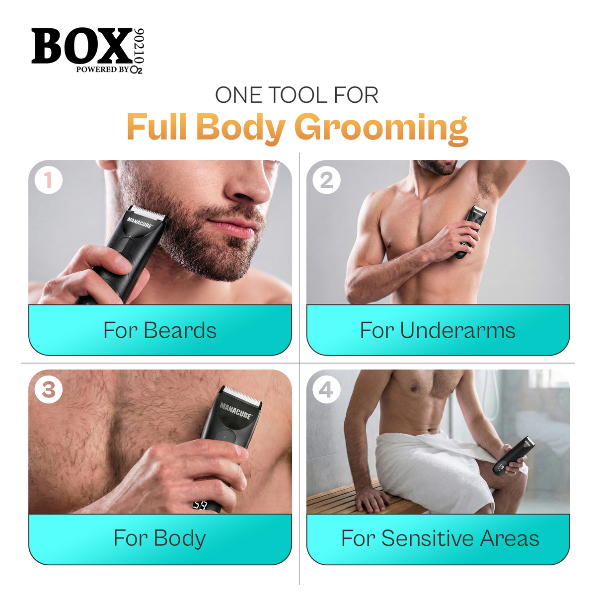 BOX90210 MANACURE™ FULL BODY TRIMMER