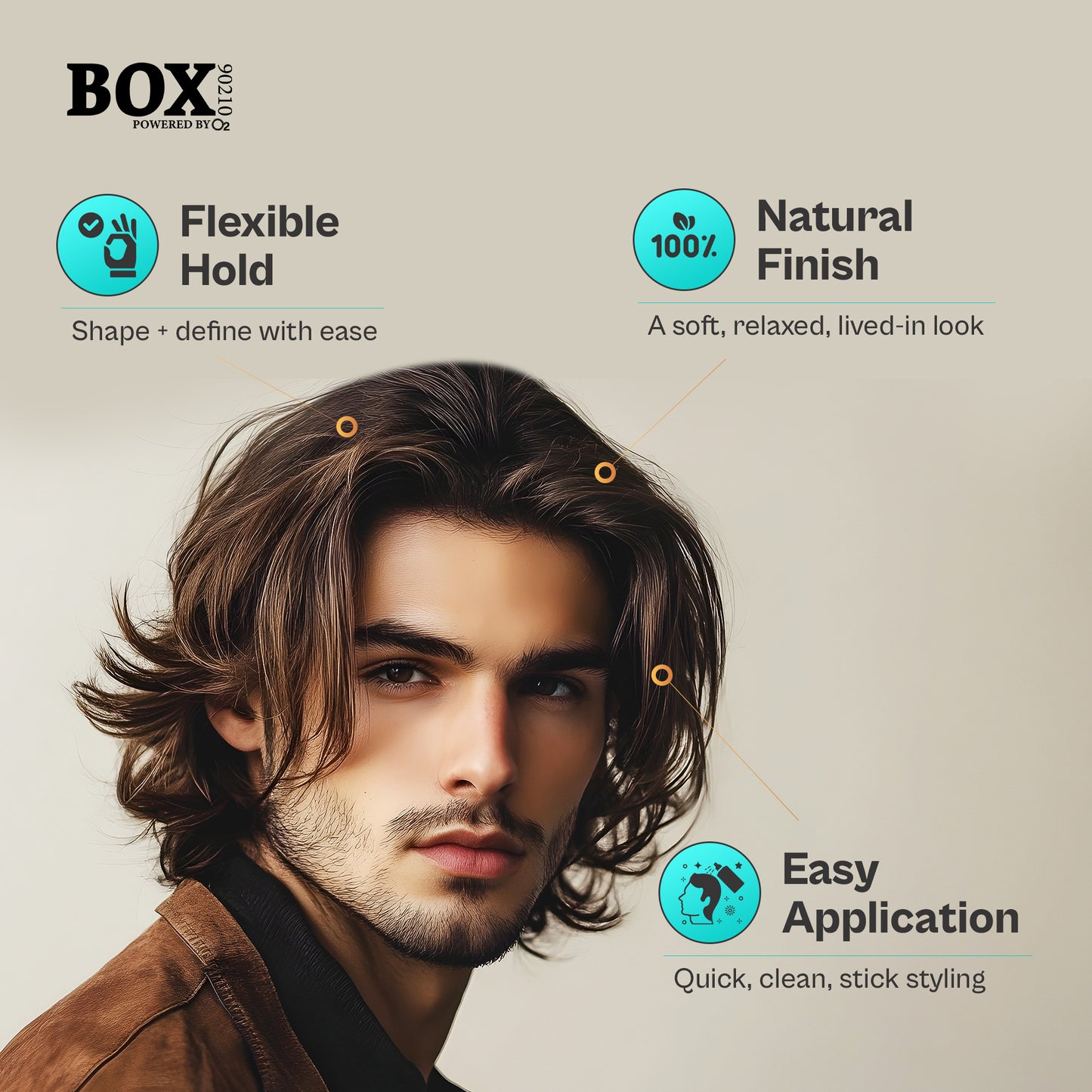 BOX90210 Morning Hair Wax Stick 75g|2.6oz.
