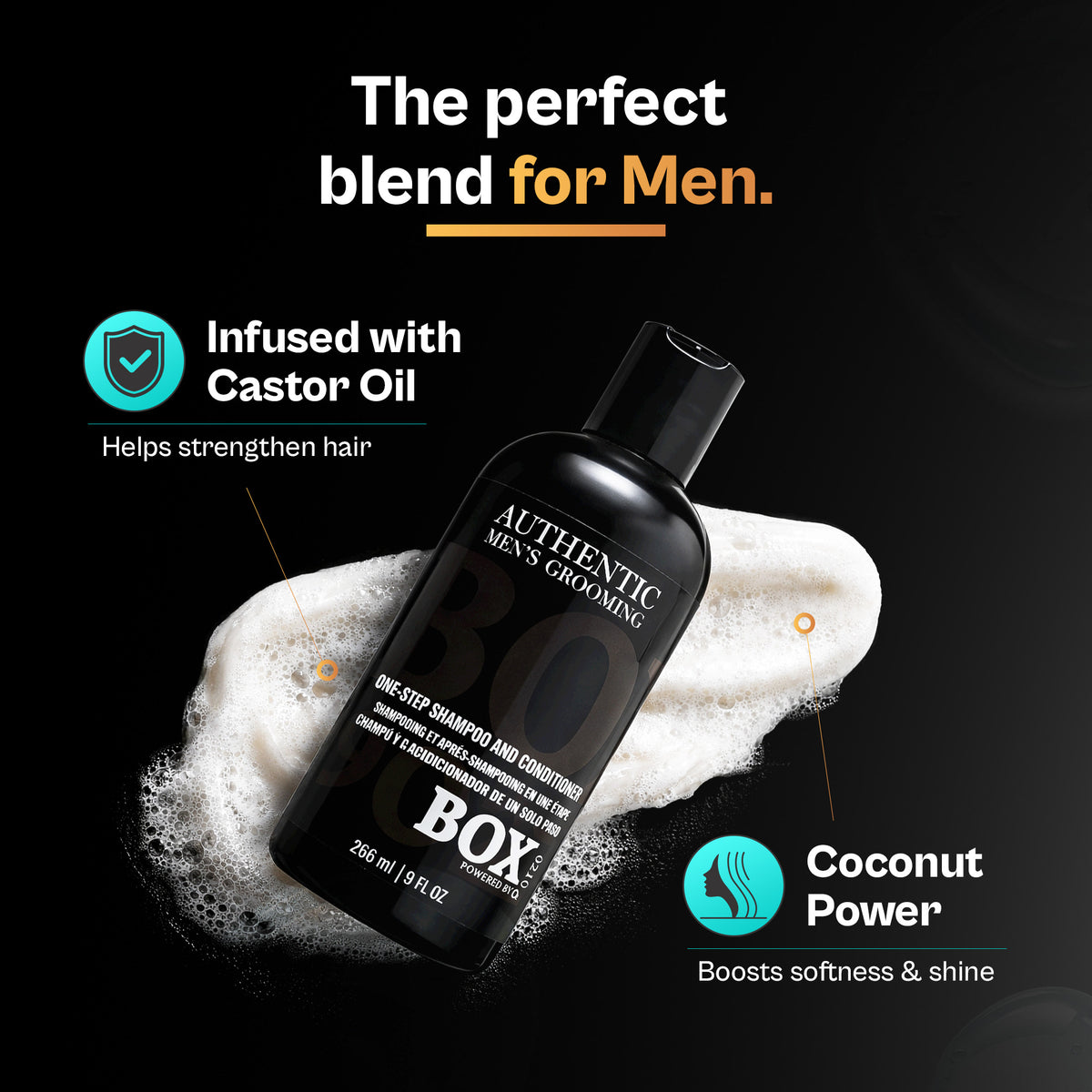 BOX90210 One-Step Shampoo & Conditioner 266mL|9oz.
