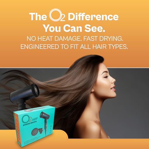 O2AMP Hypersonic Hair Dryer