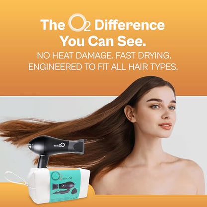 O2VOYAGE Professional Travel Hair Dryer