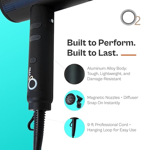 O2AMP Hypersonic Hair Dryer