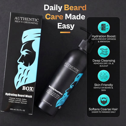 BOX90210 Hydrating Beard Wash 250 ml | 8.5 FL OZ.