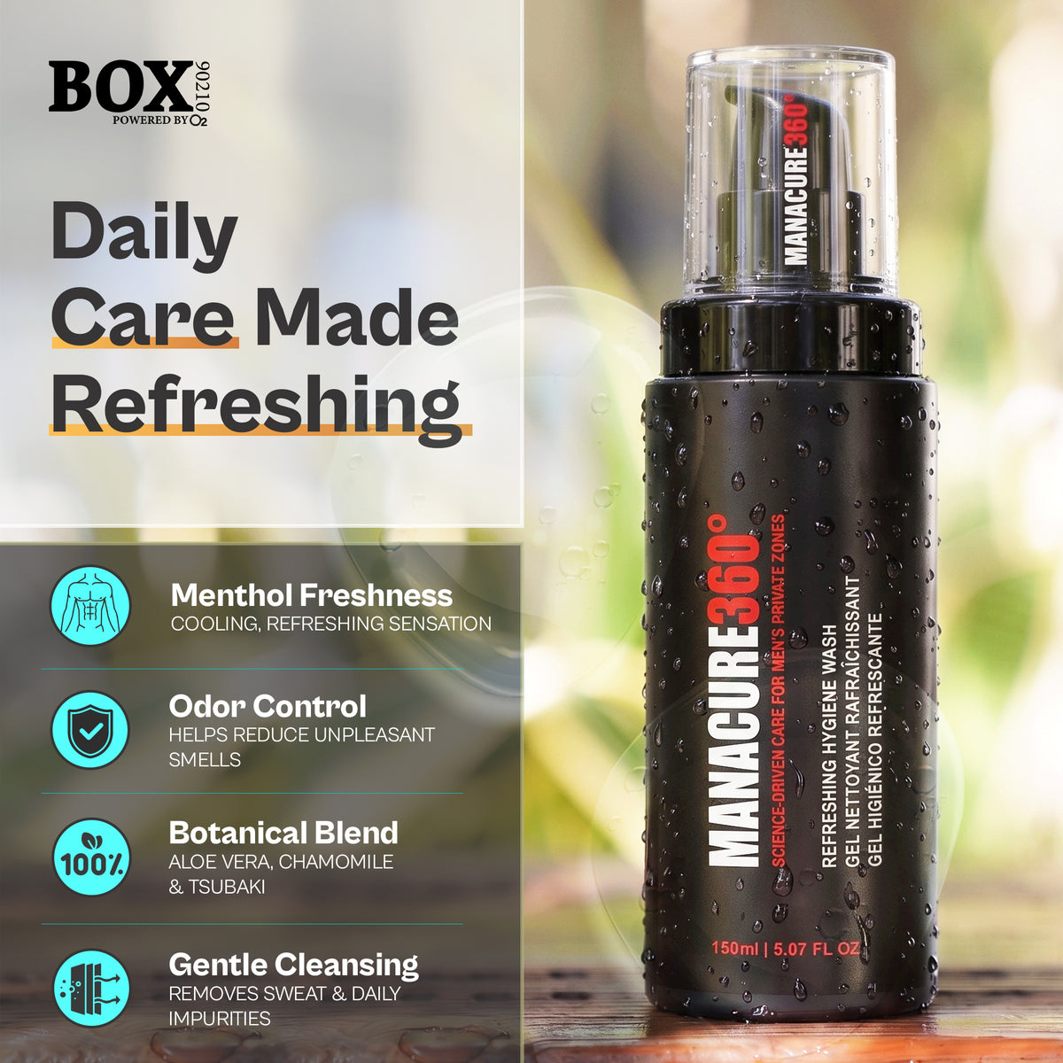 MANACURE360° – Refreshing Hygiene Wash