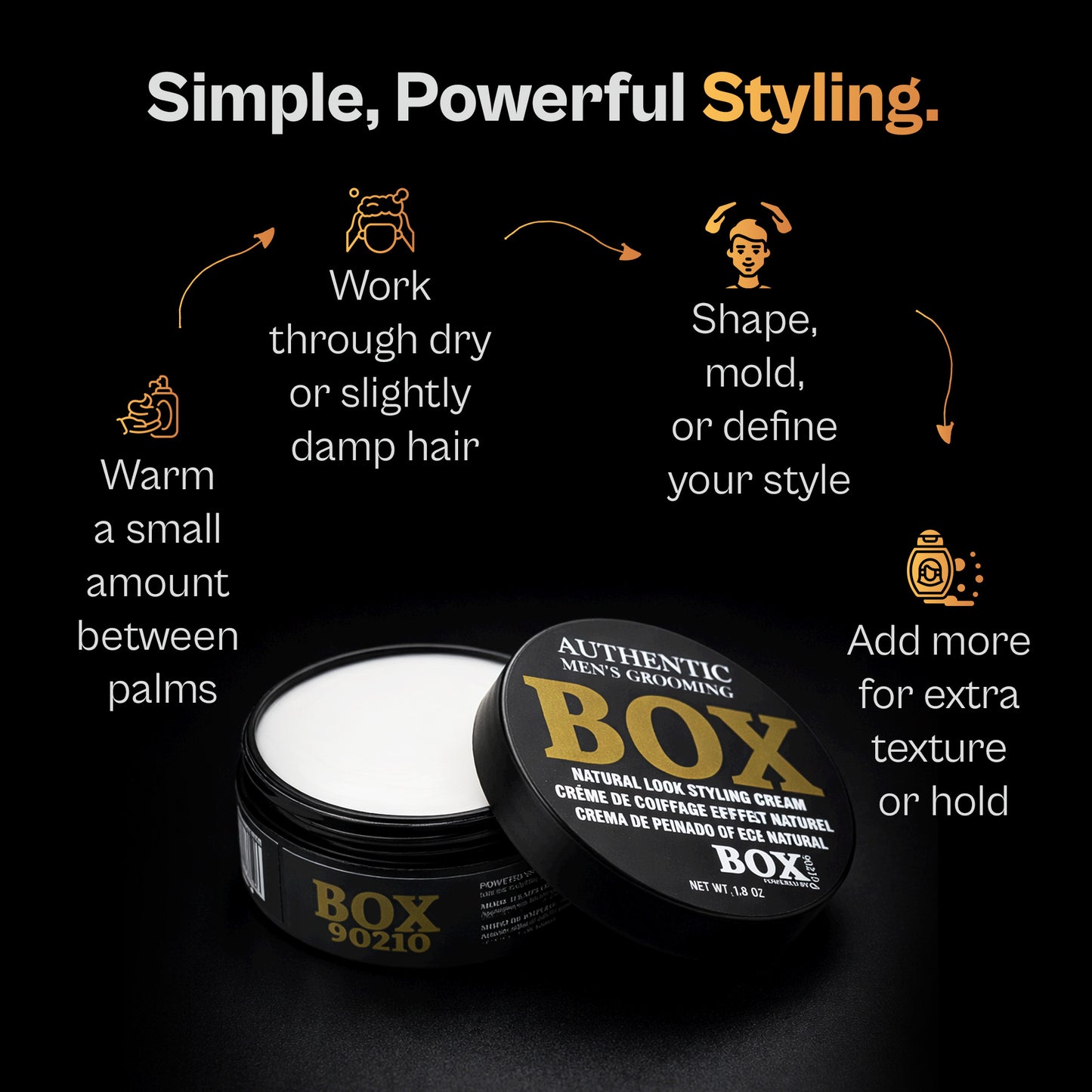 BOX90210 Texture Threads Fiber Paste 80g|2.8oz.