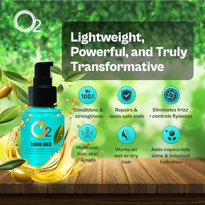 LIQUID GOLD Replenishing Argan Oil Treatment 60mL|2oz.