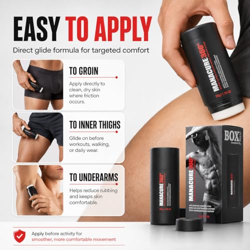 MANACURE360° Anti-Chafing Comfort Stick