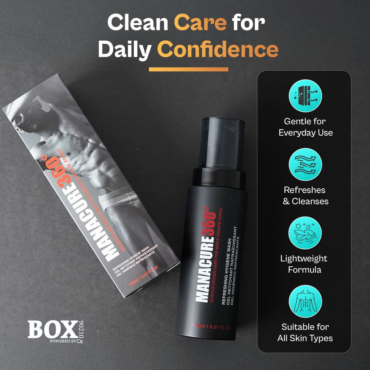 MANACURE360° – Refreshing Hygiene Wash