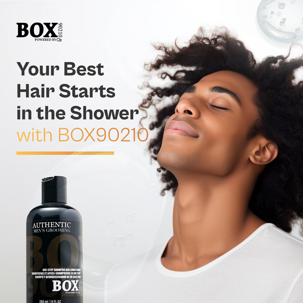 BOX90210 One-Step Shampoo & Conditioner 266mL|9oz.