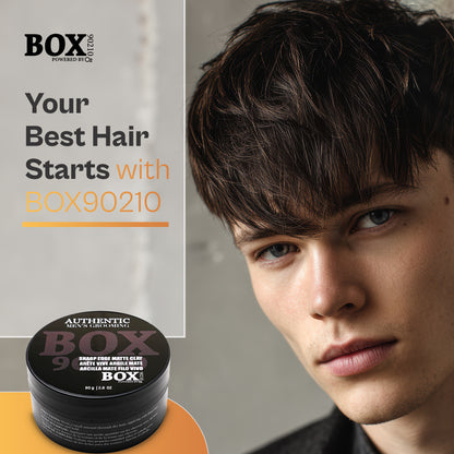 BOX90210 Sharp Edge Matte Clay 80g|2.8oz.
