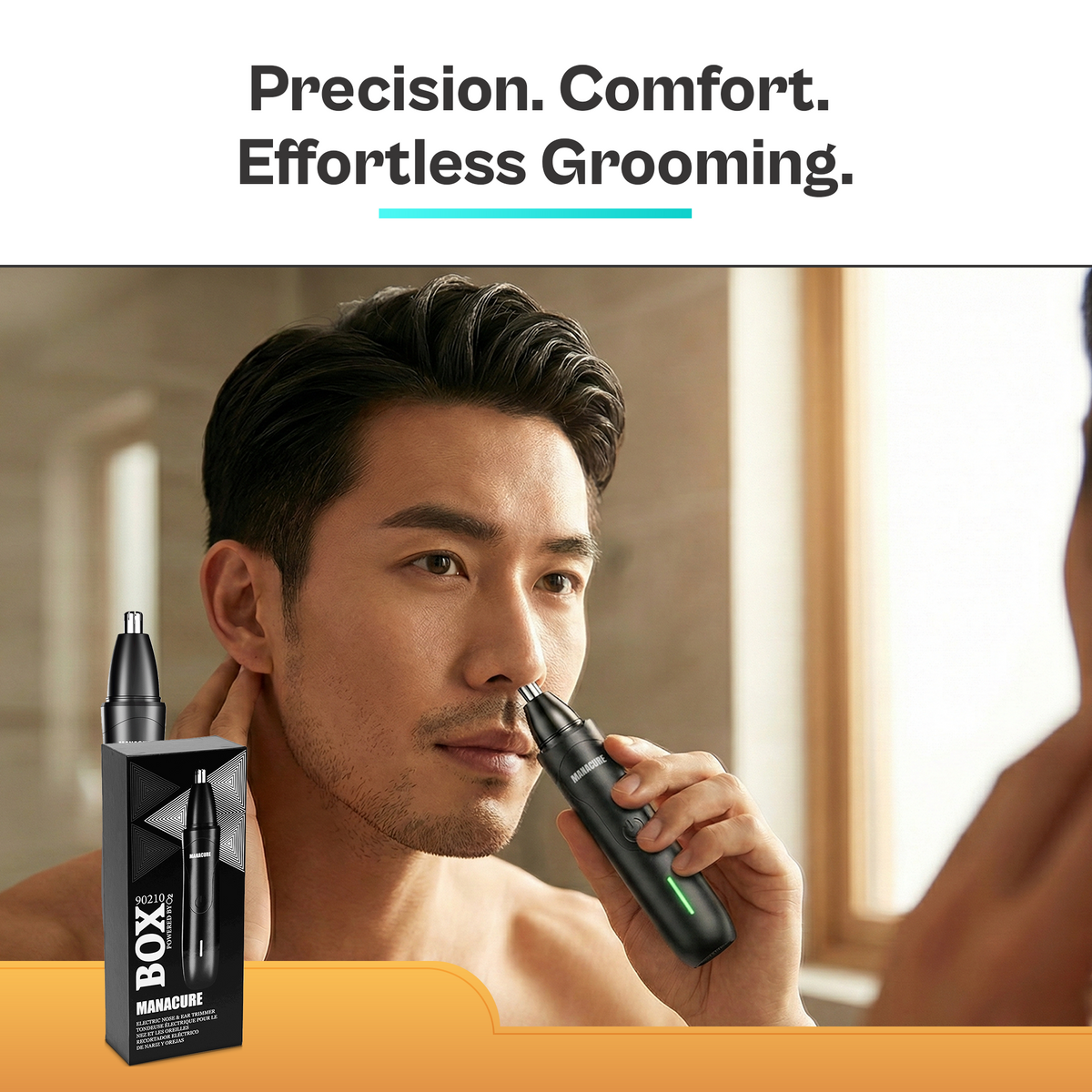 BOX90210 MANACURE ELECTRICAL NOSE & EAR TRIMMER
