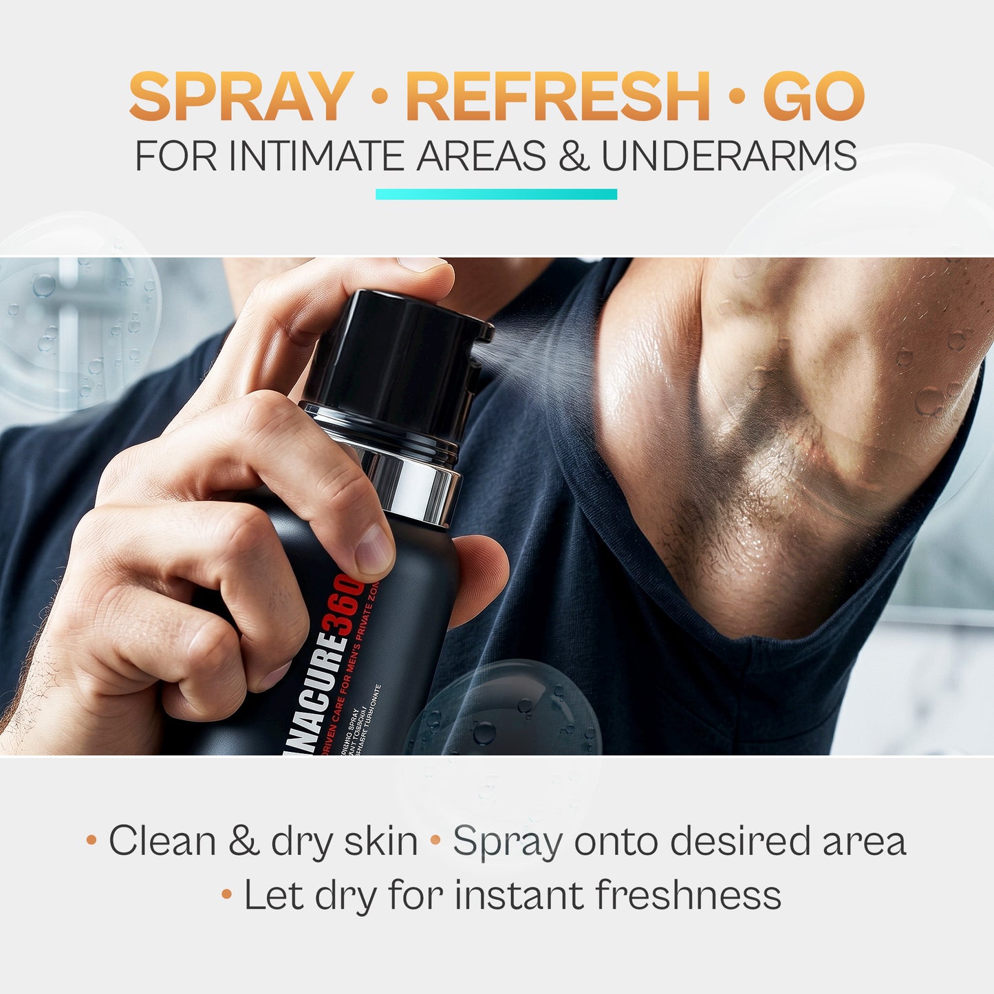 MANACURE360° Deodorizing Toning Spray