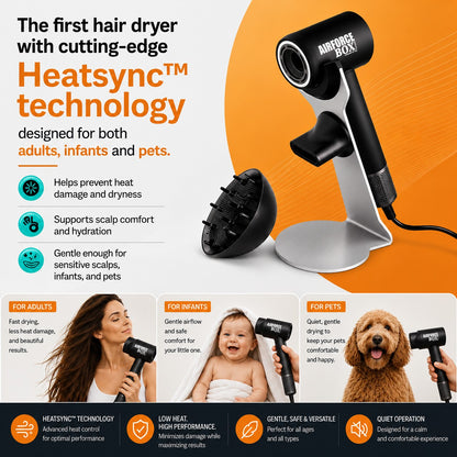 AIRFORCE HEATSYNC Fusion Hair Dryer