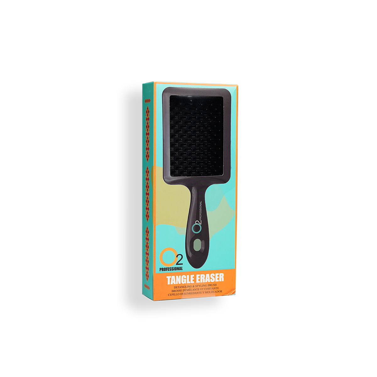 O2 TANGLE ERASER - Detangling and Styling Brush