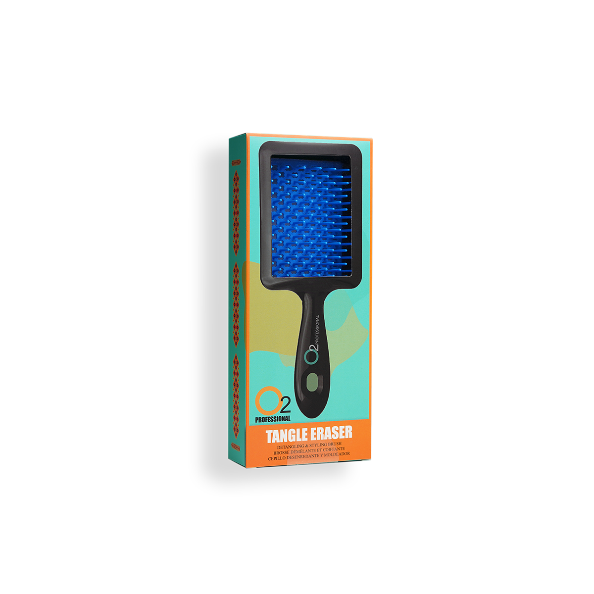 O2 TANGLE ERASER - Detangling and Styling Brush