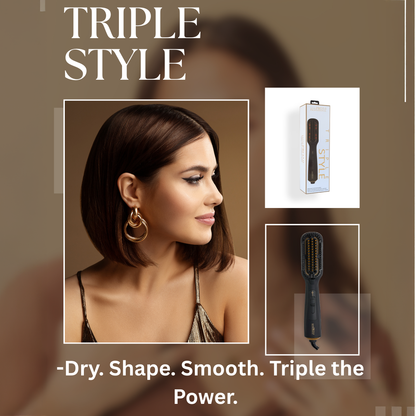 TRIPLE STYLE - Dryer and Heated Brush