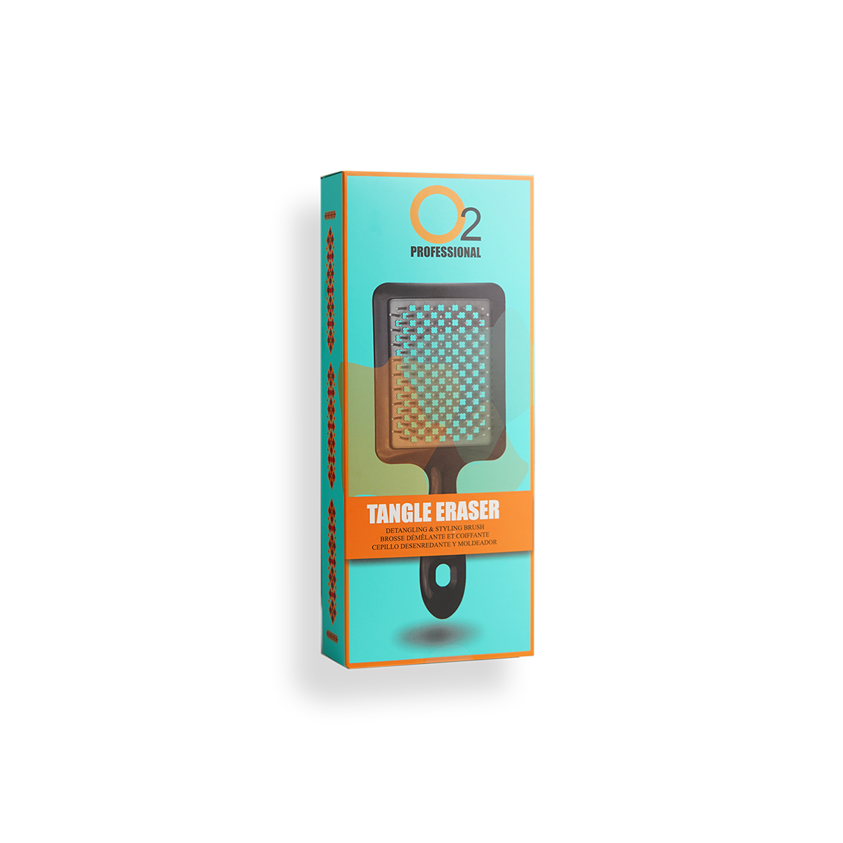 O2 TANGLE ERASER - Detangling and Styling Brush