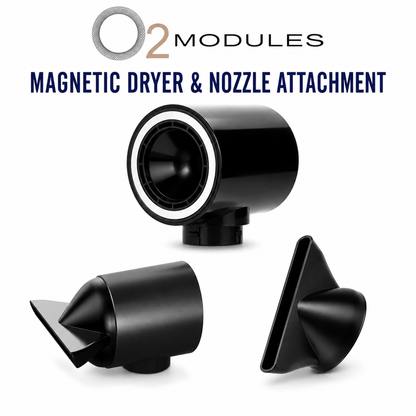 O2MODULES Magnetic Dryer and Nozzle Attachment