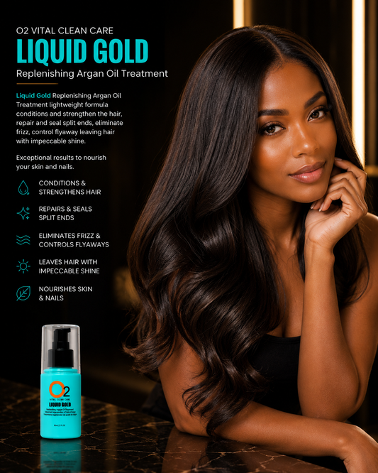 LIQUID GOLD Replenishing Argan Oil Treatment 60mL|2oz.
