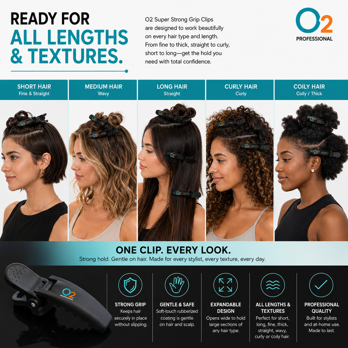 O2AMP Hypersonic Hair Dryer with FREE Liquid Gold
