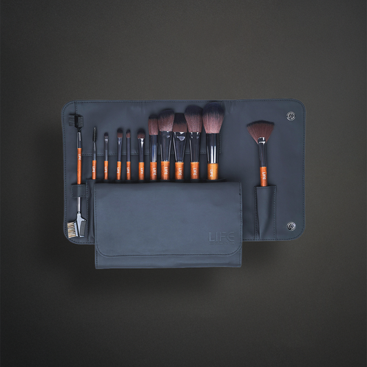 12-Piece Primary Brush Set with Pouch