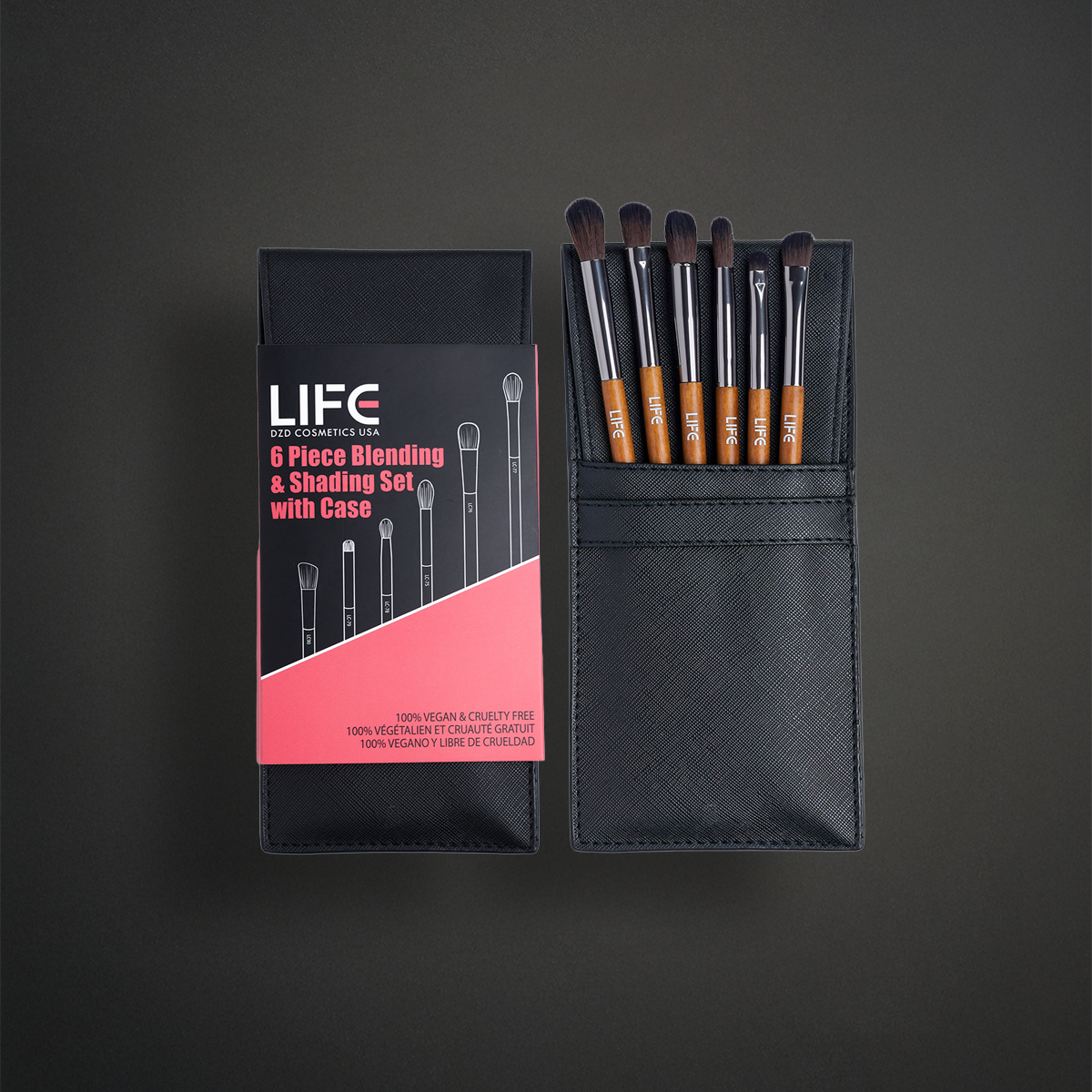 6-Piece Blending & Shading Set with Pouch