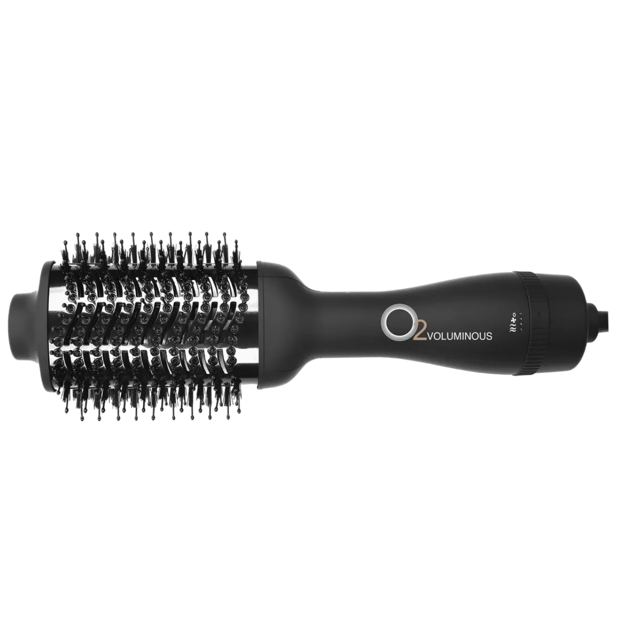O2VOLUMINOUS Onyx Tourmaline Ceramic 2 in 1 Blow Dryer Brush