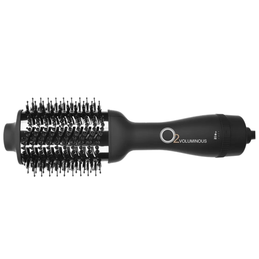 O2VOLUMINOUS Onyx Tourmaline Ceramic 2 in 1 Blow Dryer Brush