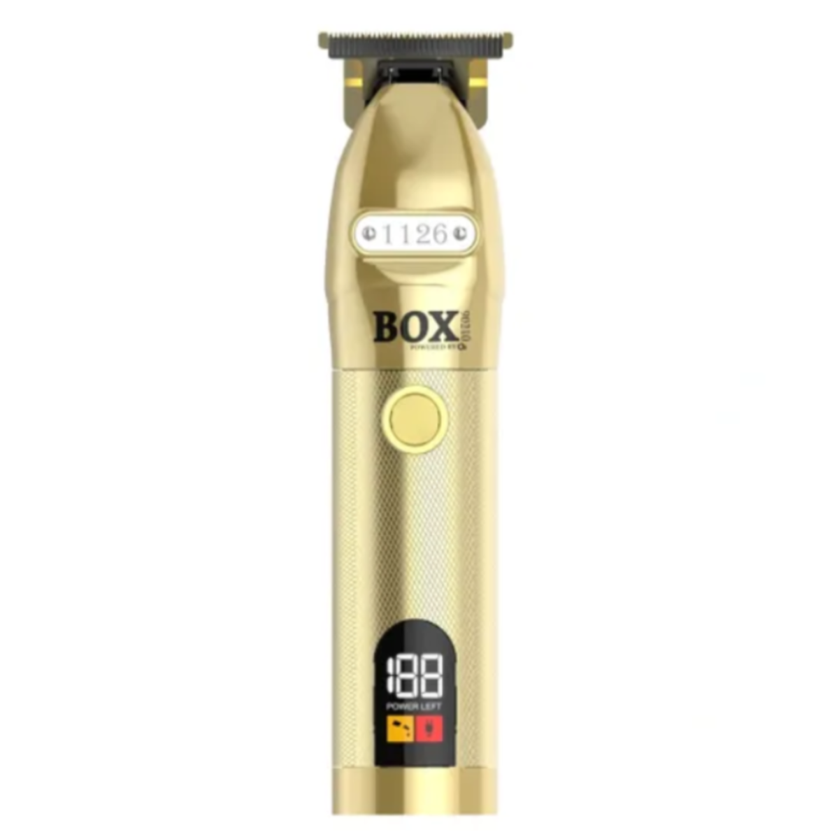 BOX90210 1126 PRO GOLD DLC TITANIUM CORD AND CORDLESS TRIMMER