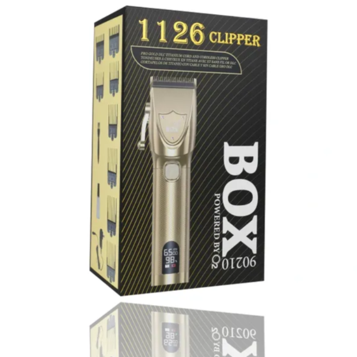 Box 1126 clipper packaging on a white background