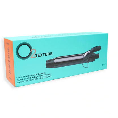 O2TEXTURE 1 ¼” Titanium Ceramic Barrel