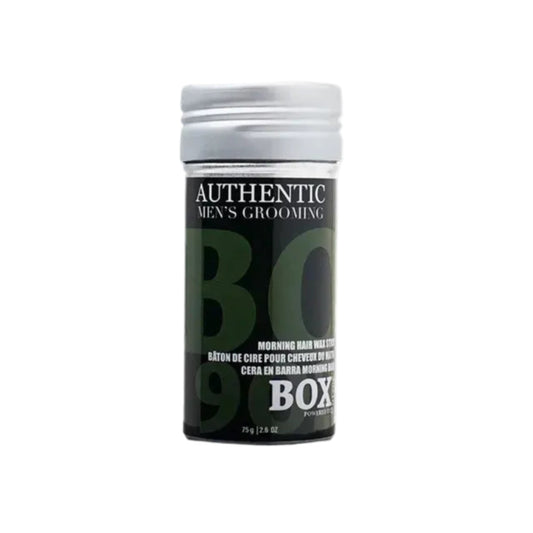 Tub of grooming product with visible branding on a white background