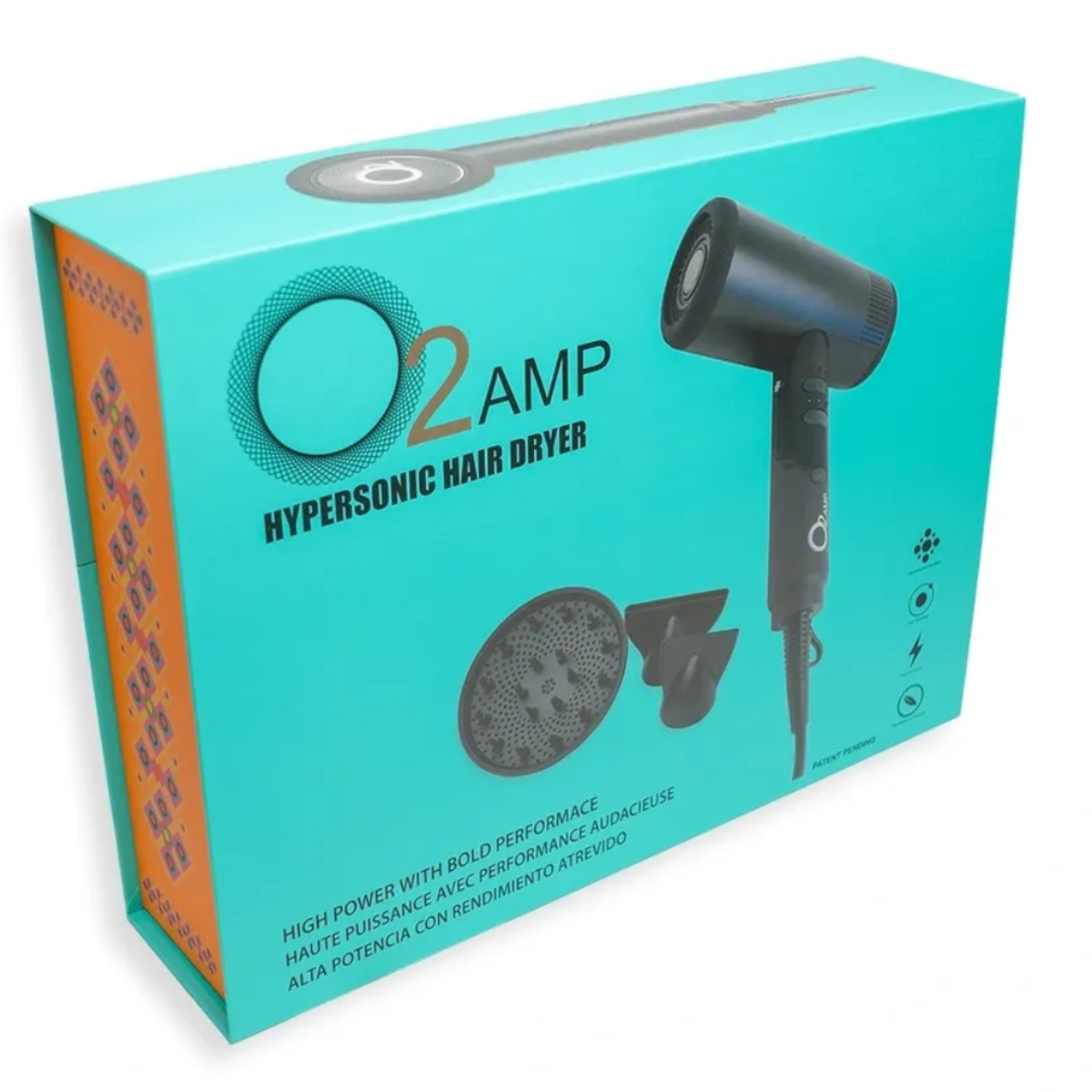 O2AMP Hypersonic Hair Dryer