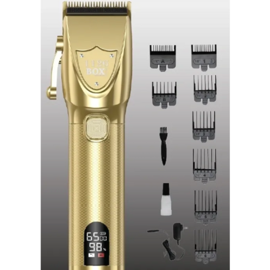 BOX90210 1126 PRO GOLD DLC TITANIUM CORD AND CORDLESS CLIPPER