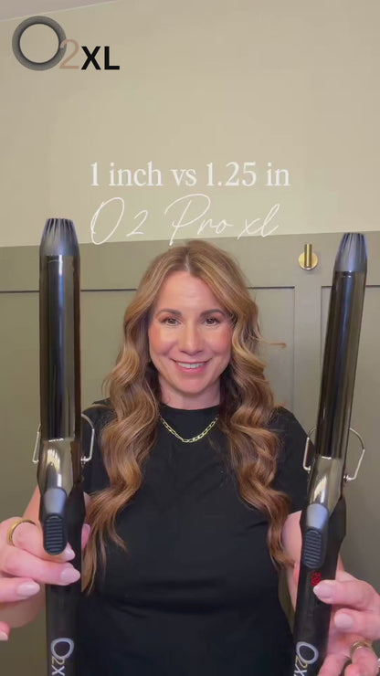 O2XL Professional Curling Iron 1” & 1.25”